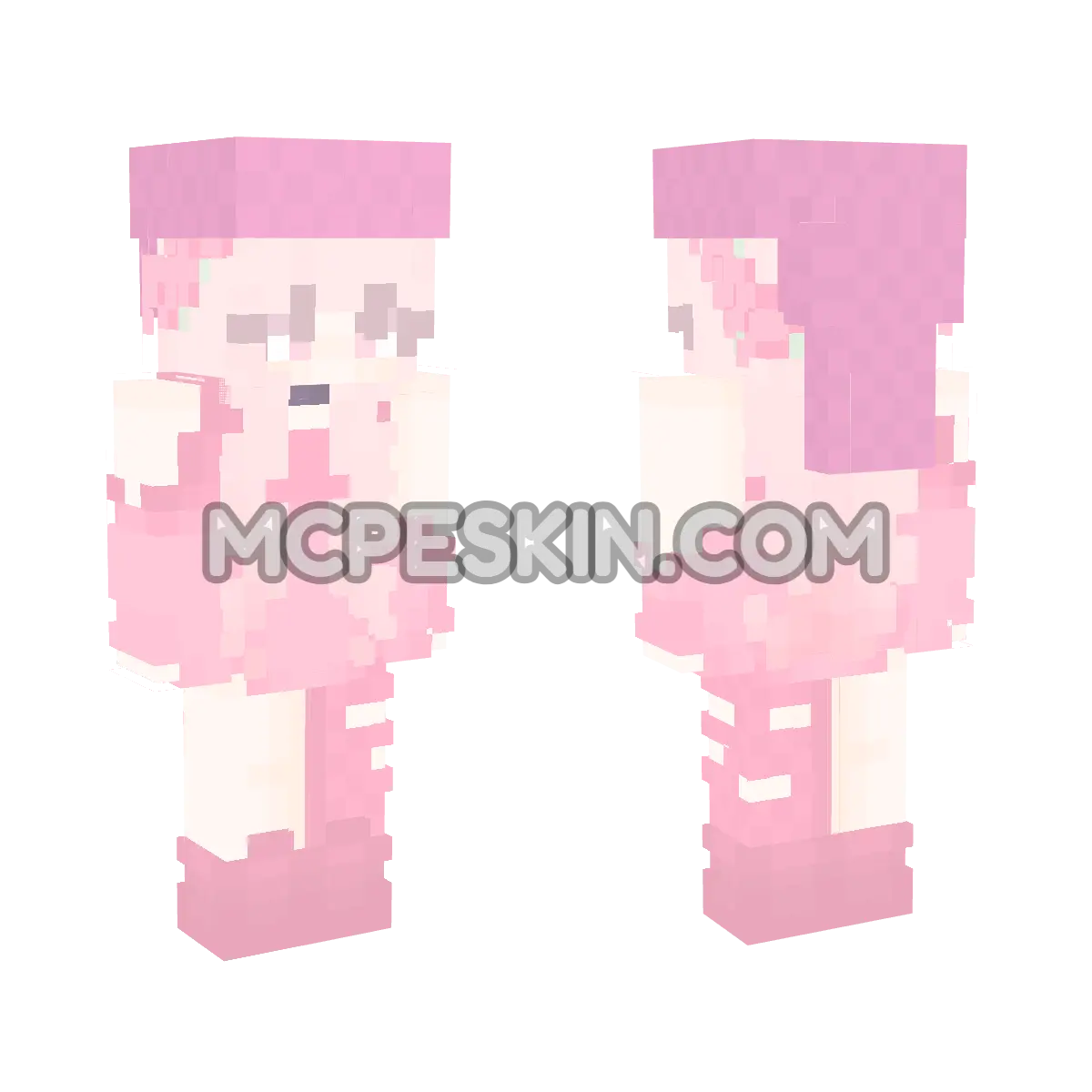Pinkie Pie 8 4D Minecraft Bedrock skin