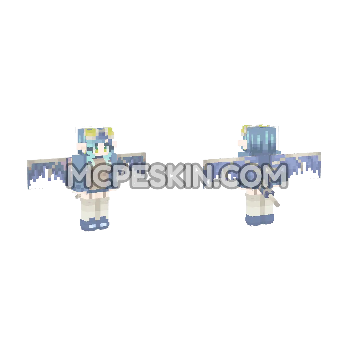 PM 4D Minecraft Bedrock skin