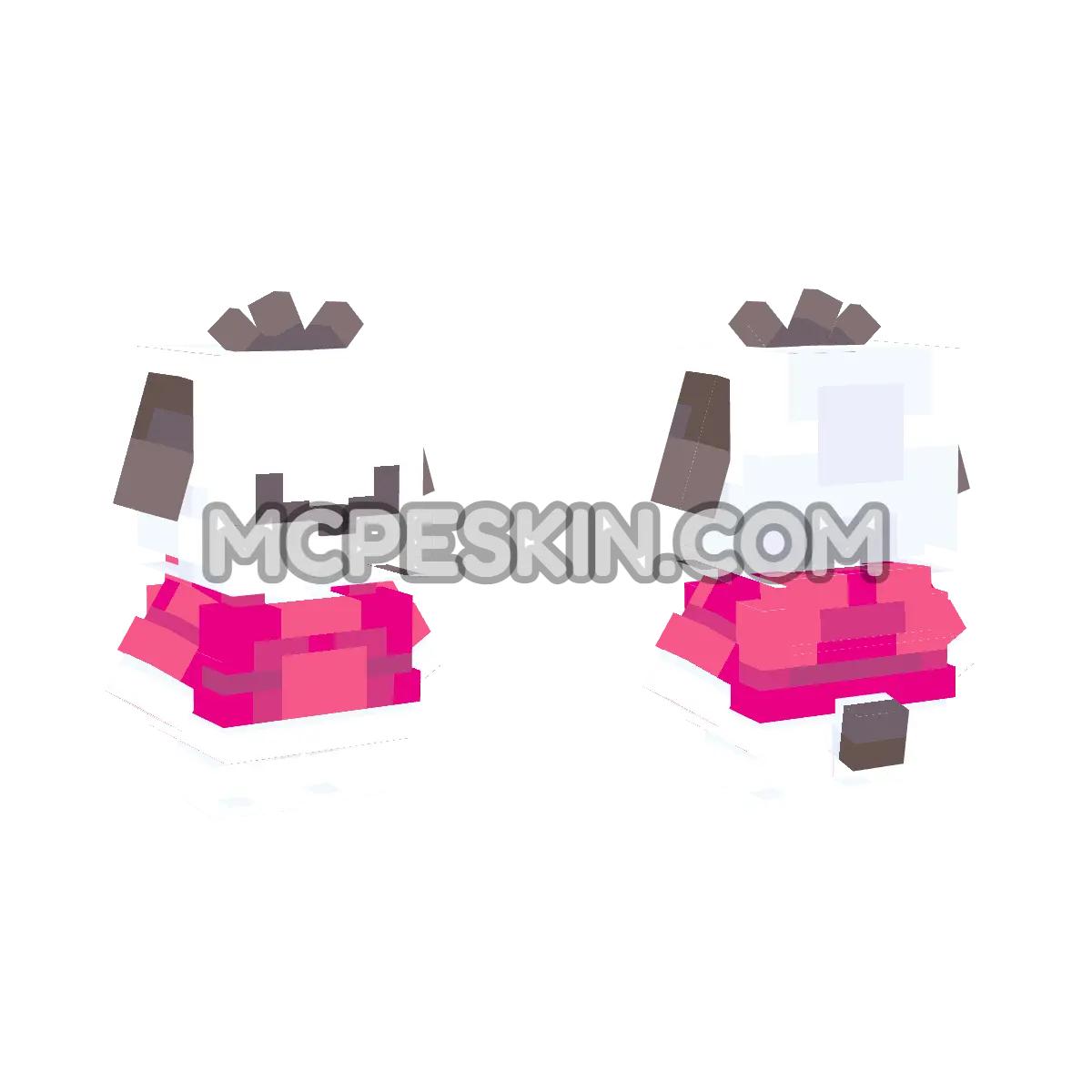 pochacco 4D Minecraft Bedrock skin