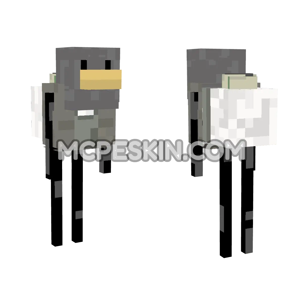 Pollo Ladron 4D Minecraft Bedrock skin
