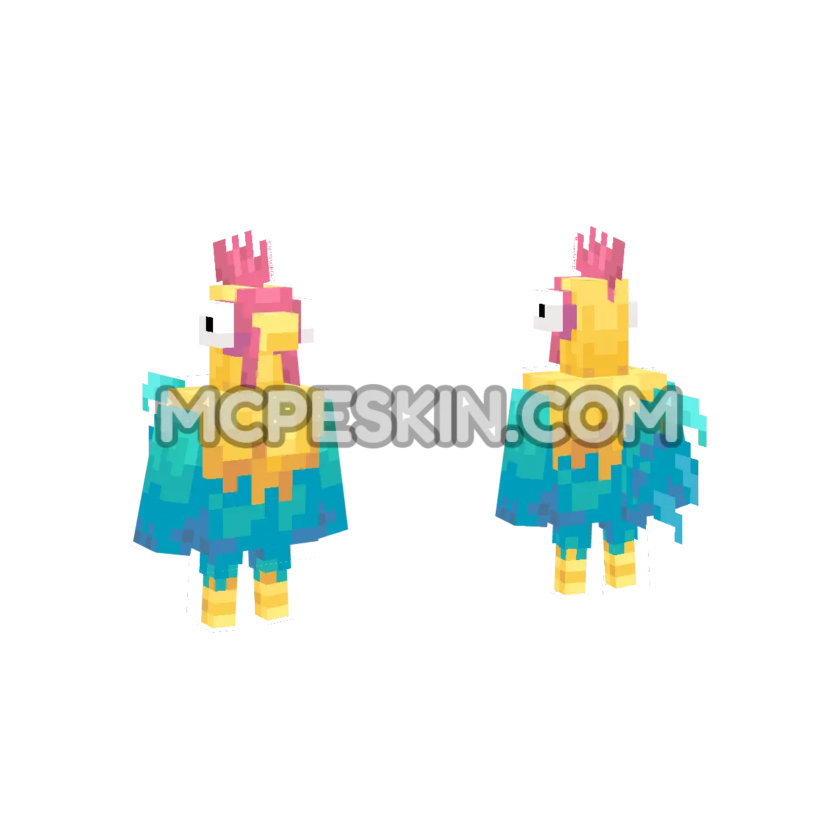 pollokl 4D Minecraft Bedrock skin