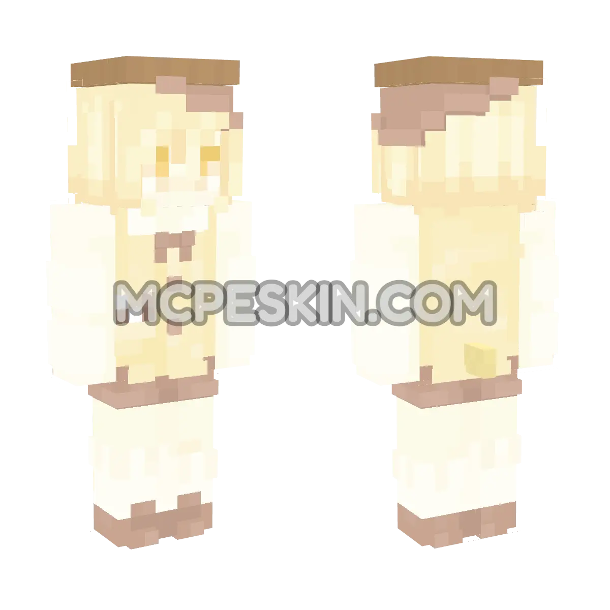 Pompompurin 14 4D Minecraft Bedrock skin