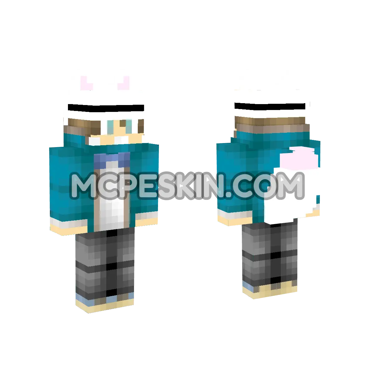 Primer Skin 4D 4D Minecraft Bedrock skin