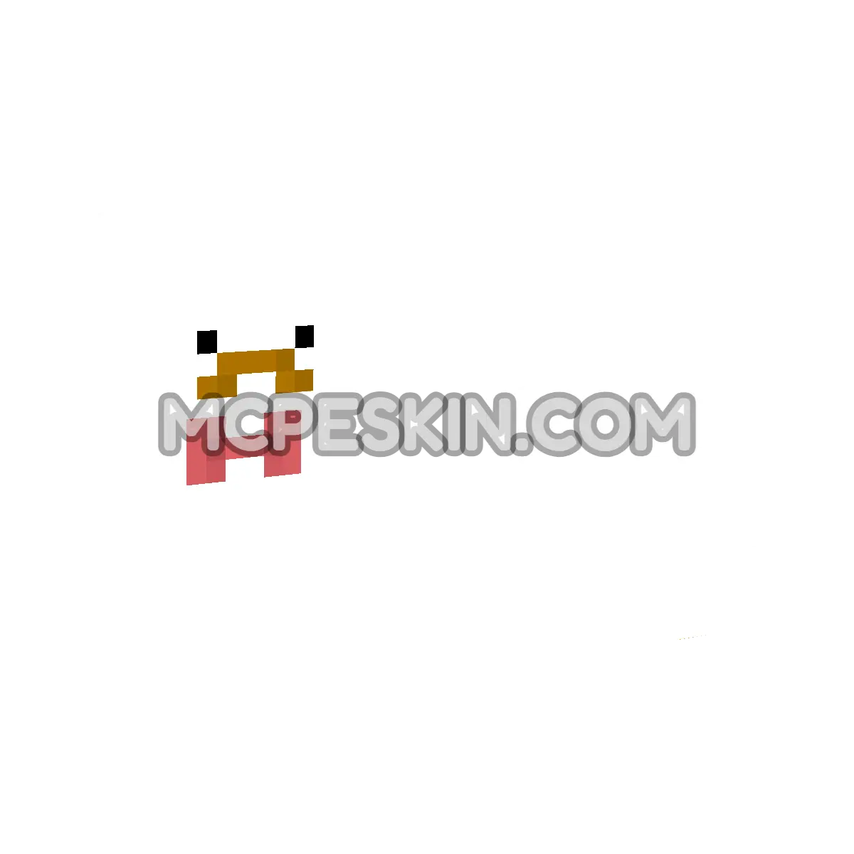 pringle 4D Minecraft Bedrock skin