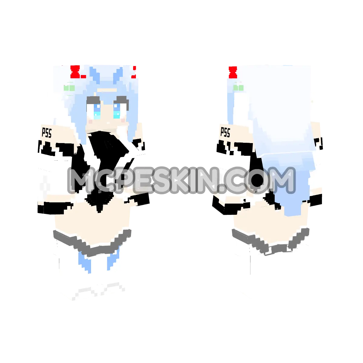 PS5 Chan 4D Minecraft Bedrock skin