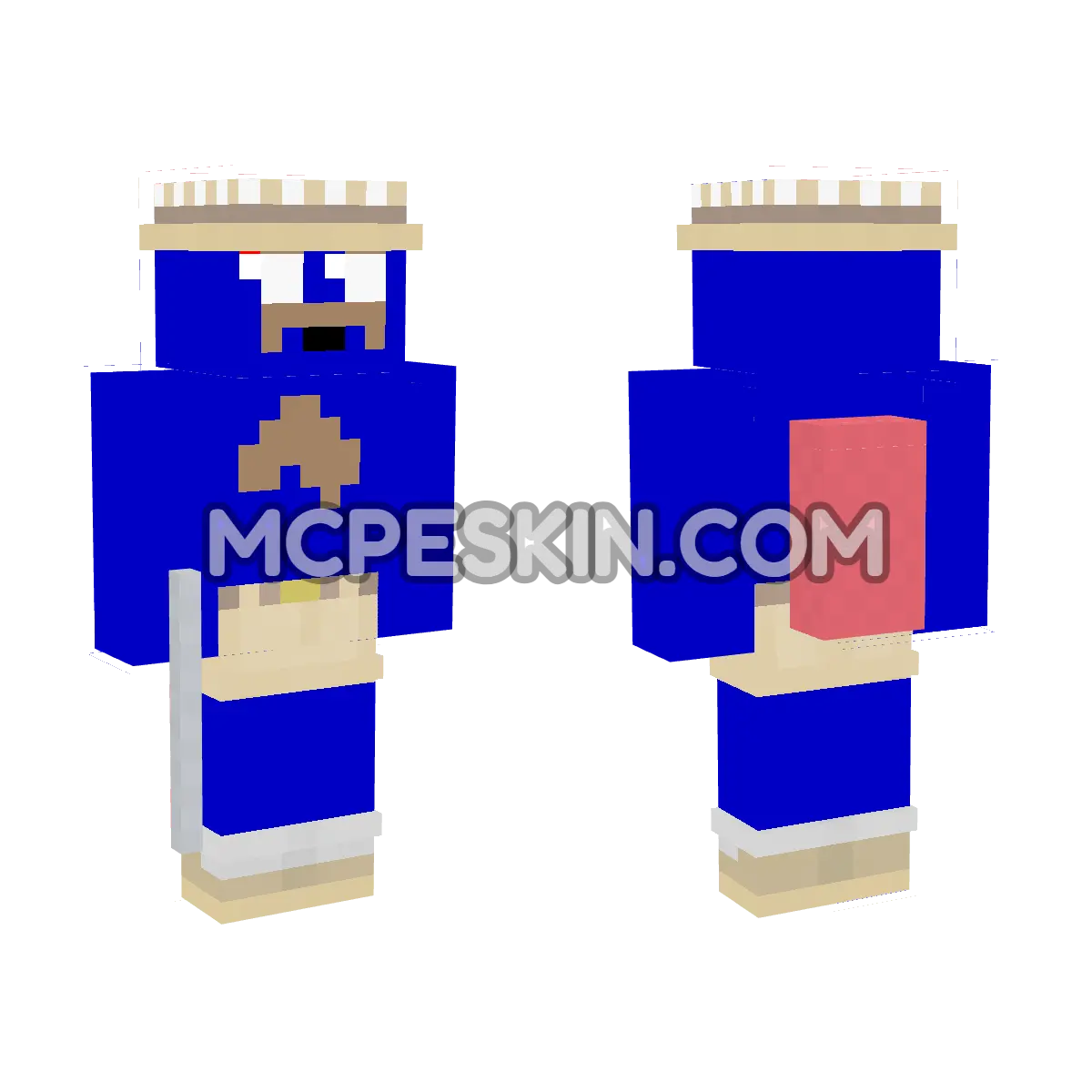 Pyro 6 4D Minecraft Bedrock skin