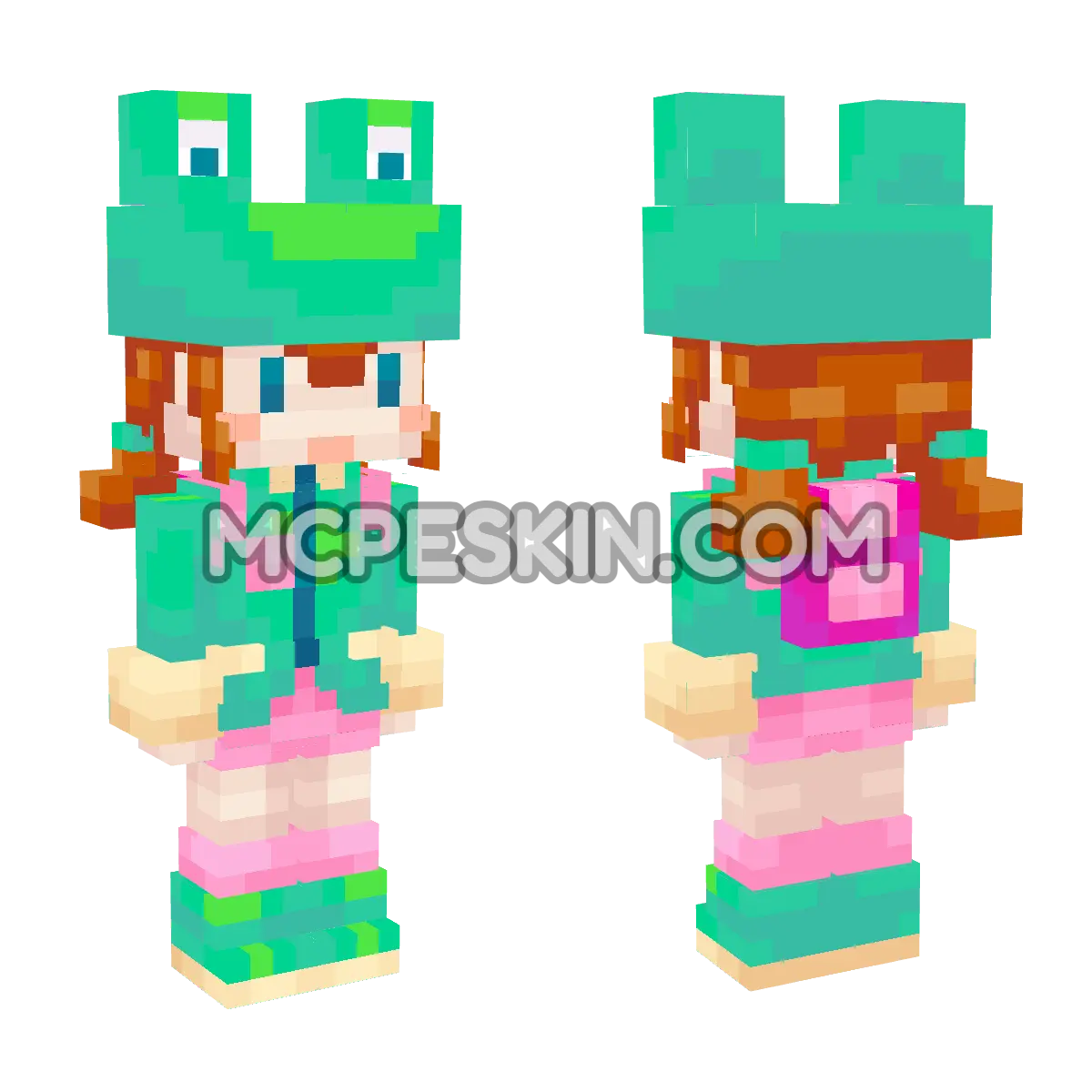 Rana 4D Minecraft Bedrock skin