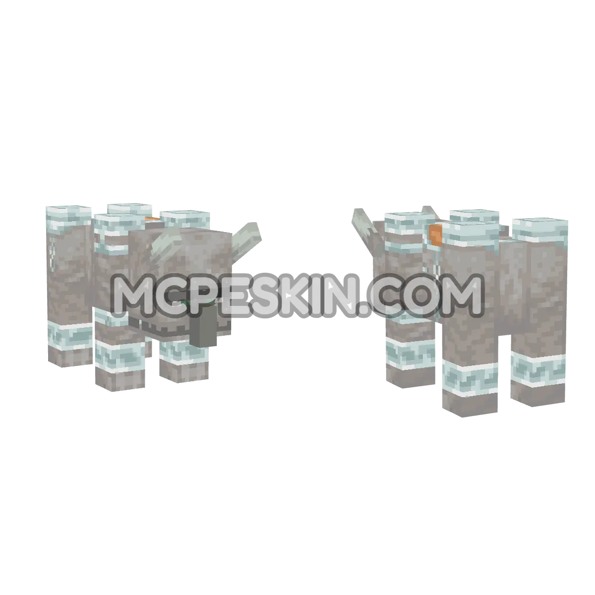 Ravager 4D Minecraft Bedrock skin