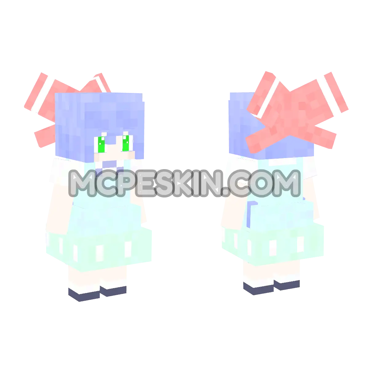 "Realistic Face" 4D Minecraft Bedrock skin