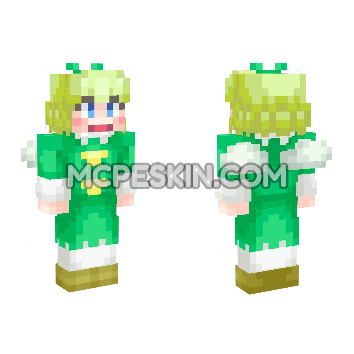Ribbon 4D Minecraft Bedrock skin