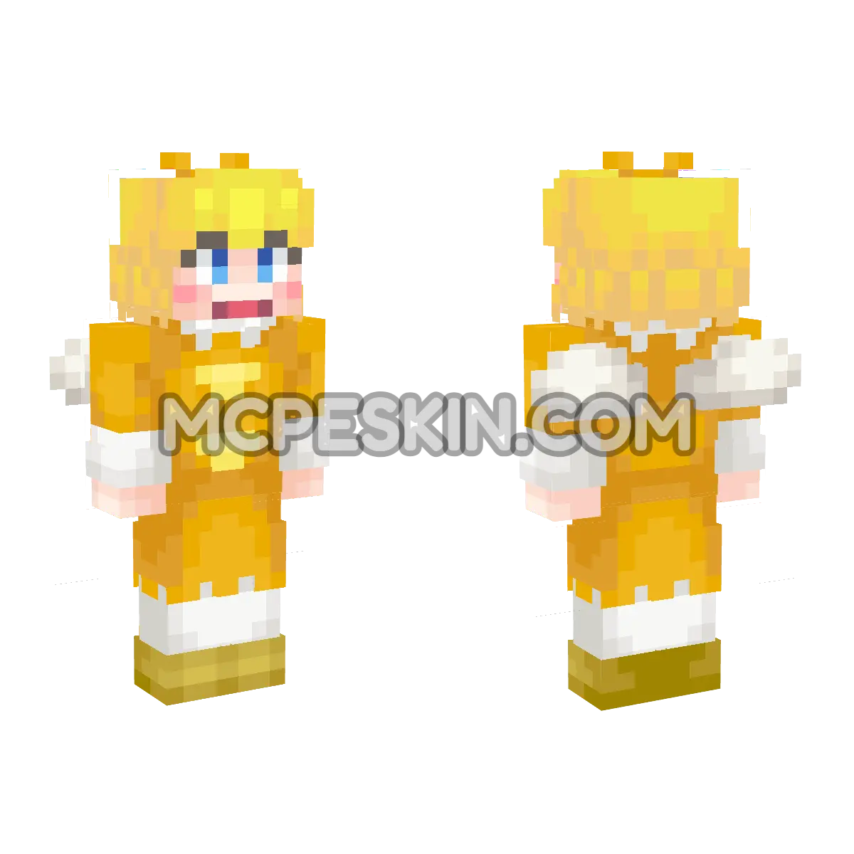 Ribbon 4D Minecraft Bedrock skin