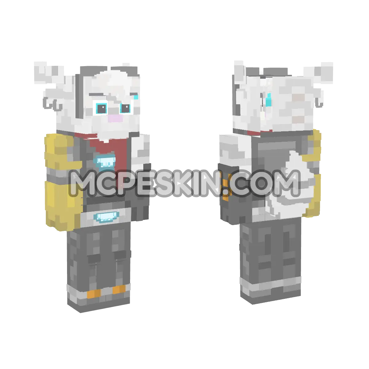 Rivet V2 4D Minecraft Bedrock skin