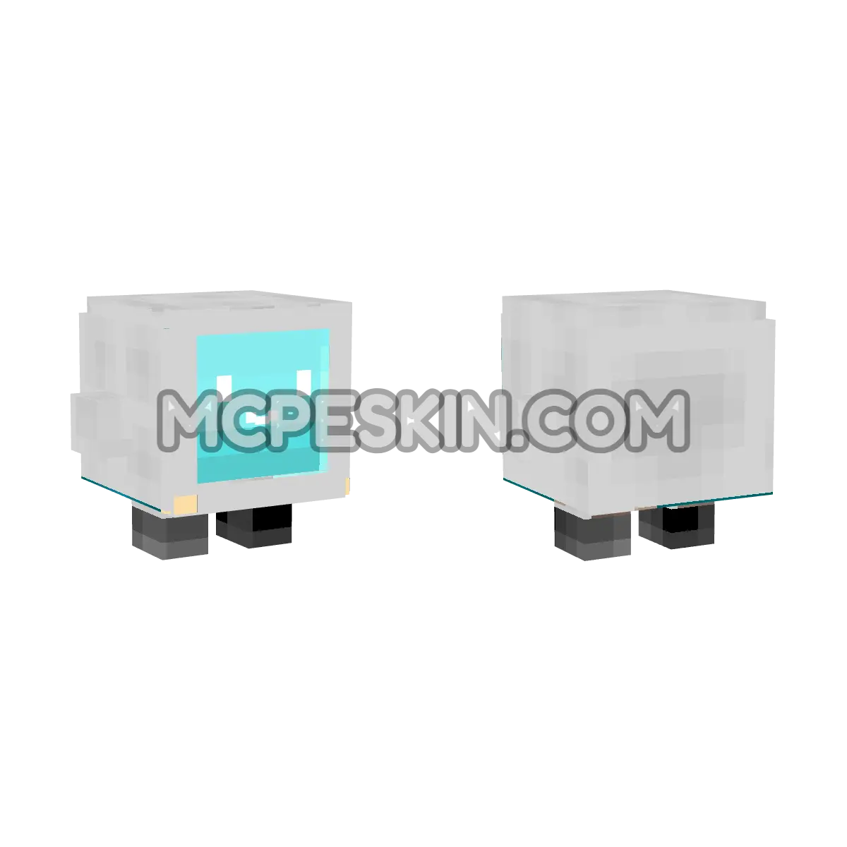 Robotito 4D Minecraft Bedrock skin