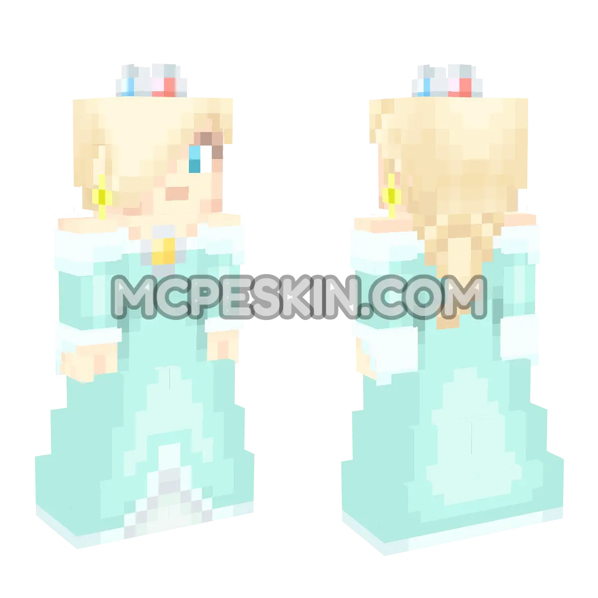 Rosalina 4D Minecraft Bedrock skin
