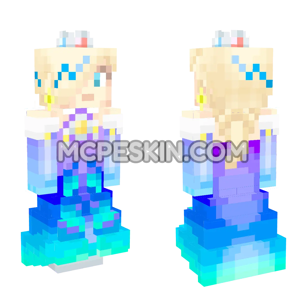 Rosalina (Aurora) 4D Minecraft Bedrock skin