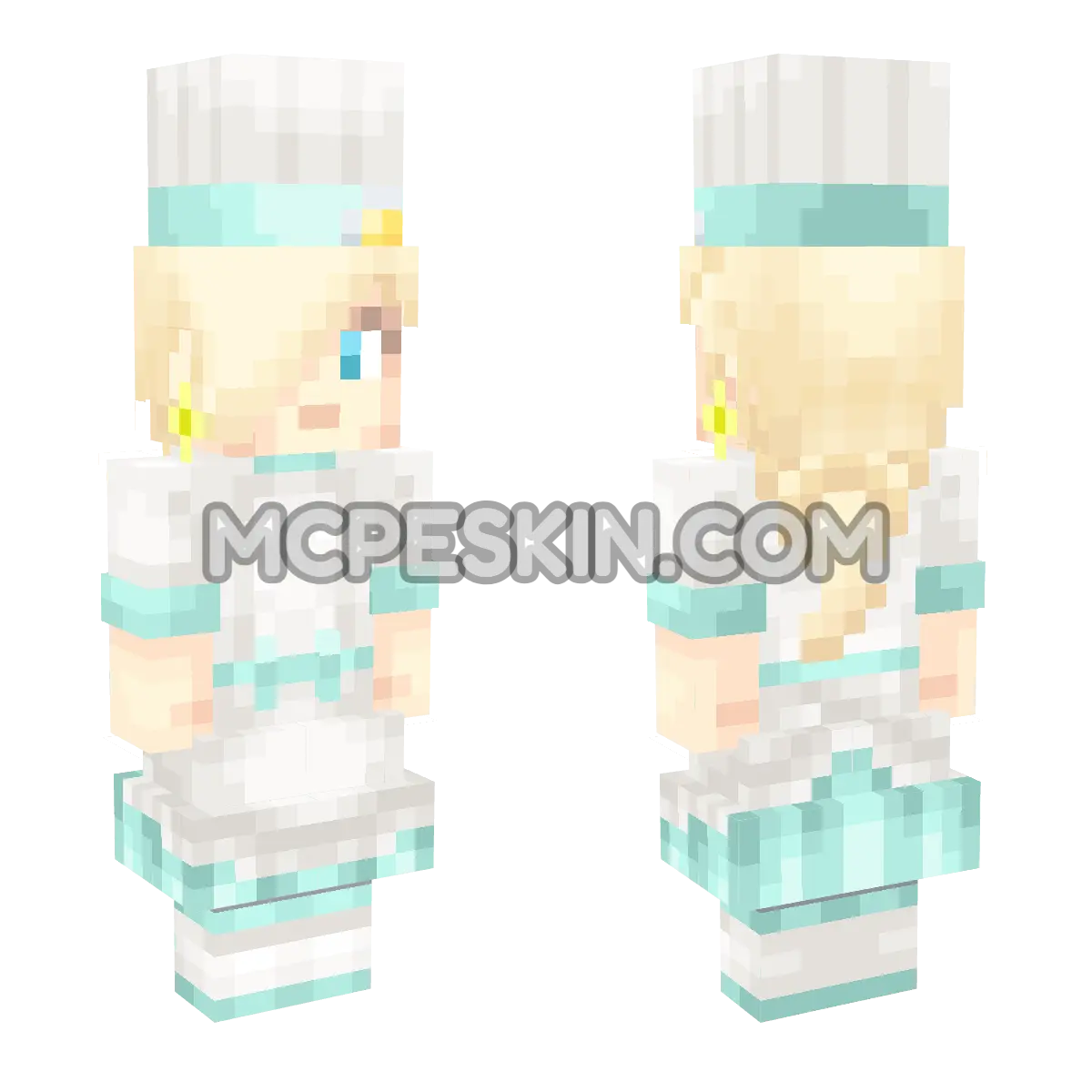 Rosalina (Chef) 4D Minecraft Bedrock skin
