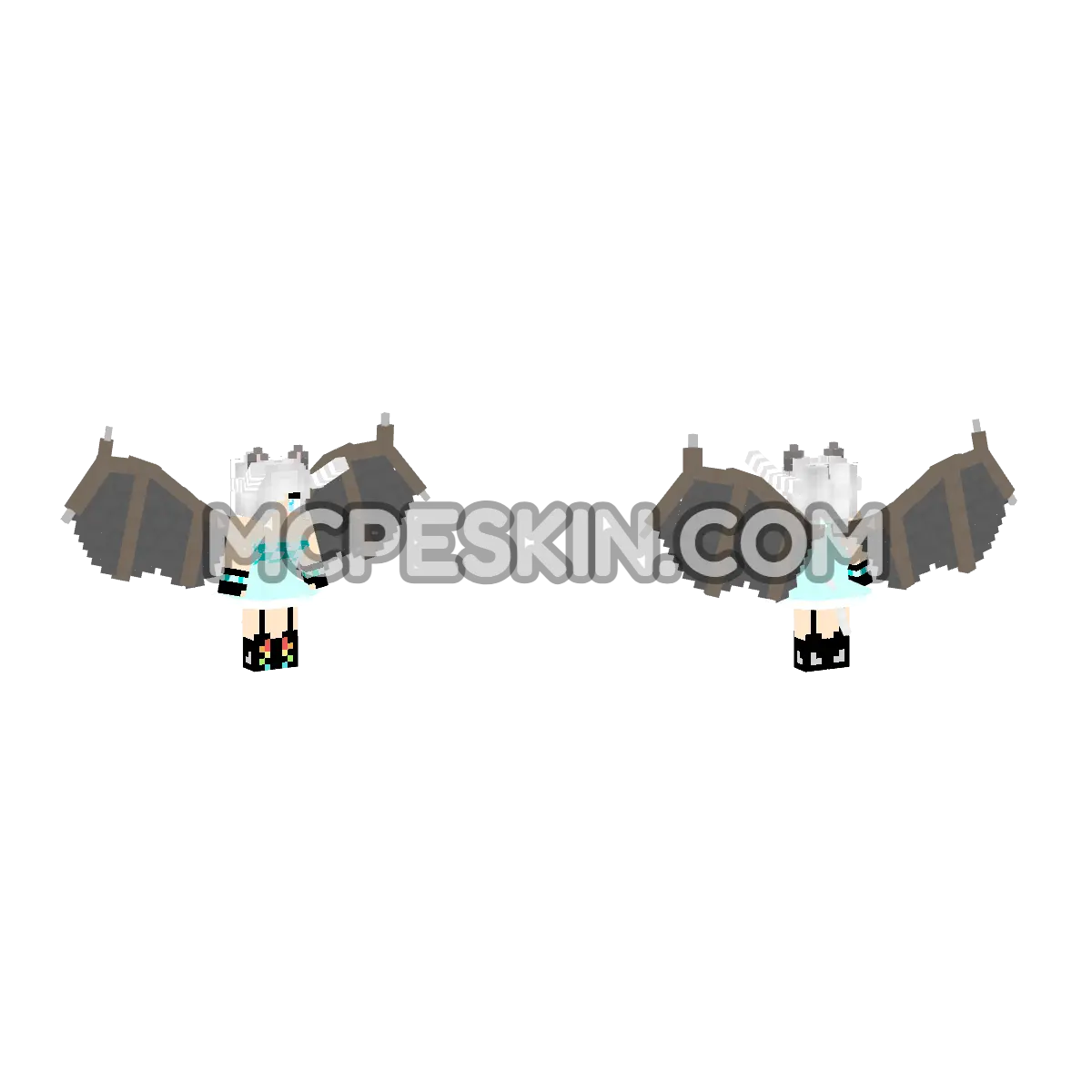 RP3 4D Minecraft Bedrock skin
