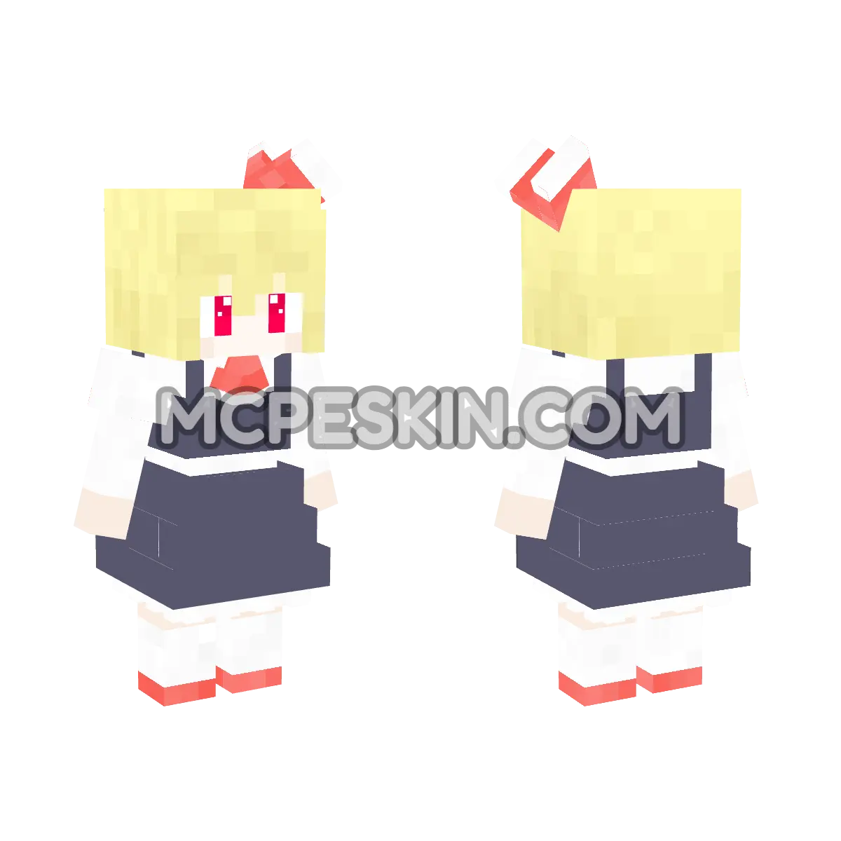 Rumia 4D Minecraft Bedrock skin