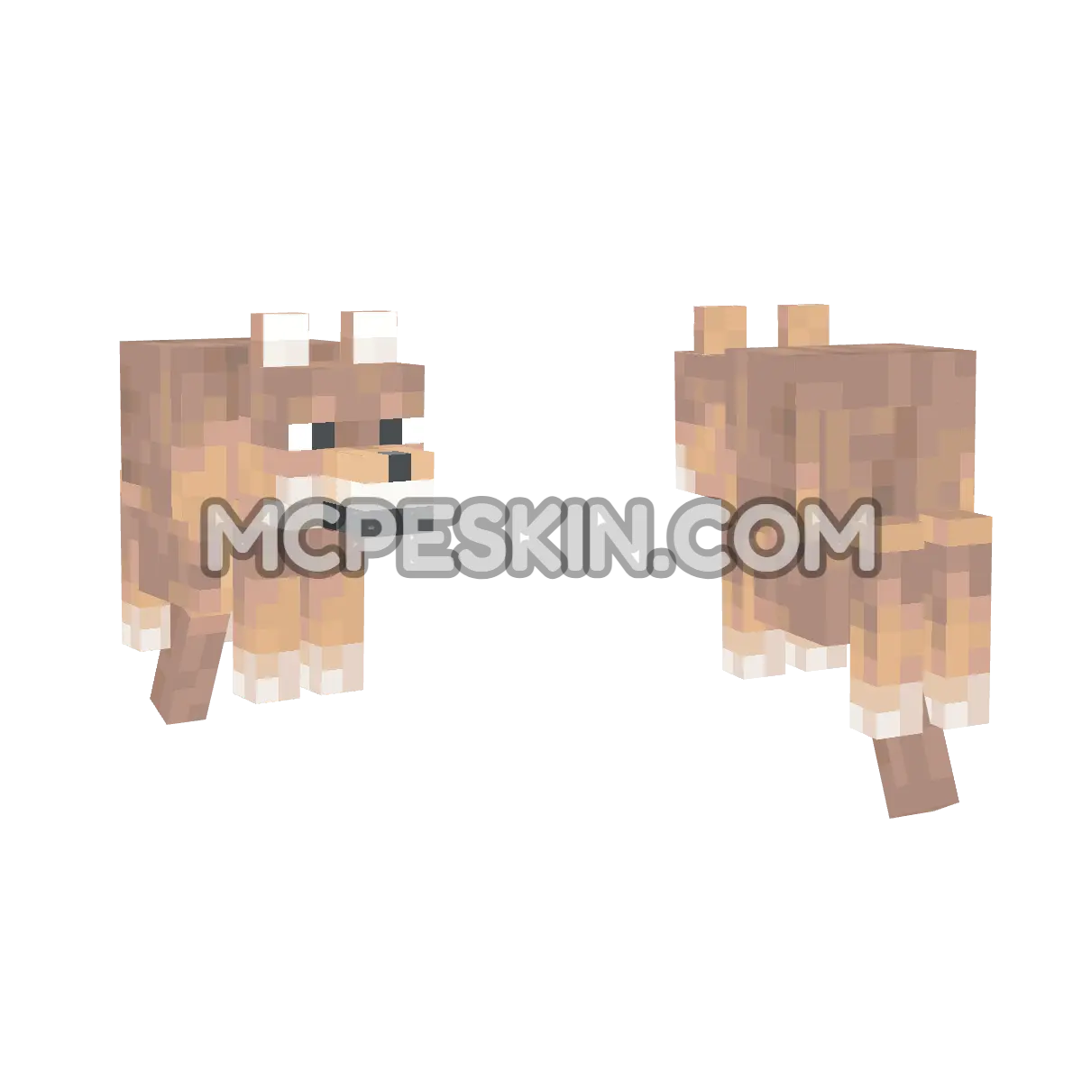 rusty 4D Minecraft Bedrock skin