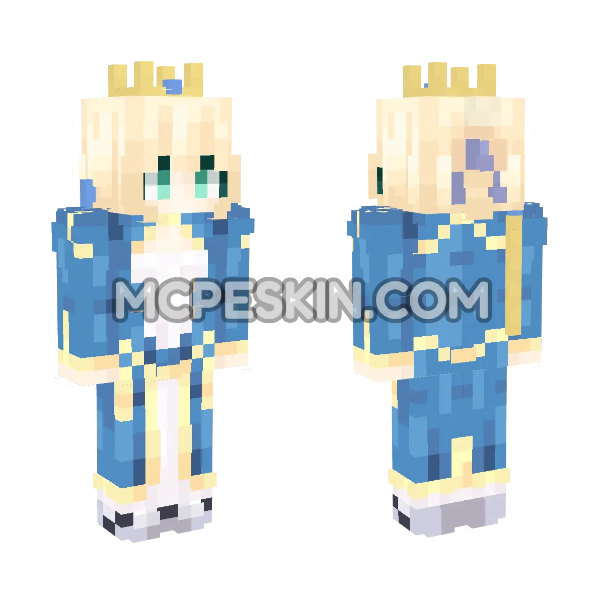 Saber 8 4D Minecraft Bedrock skin