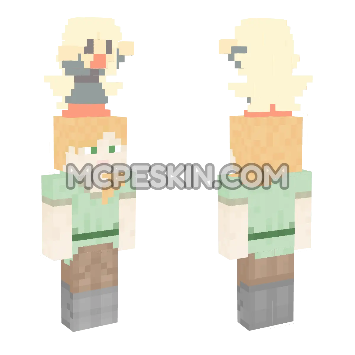 Sam 4D Minecraft Bedrock skin