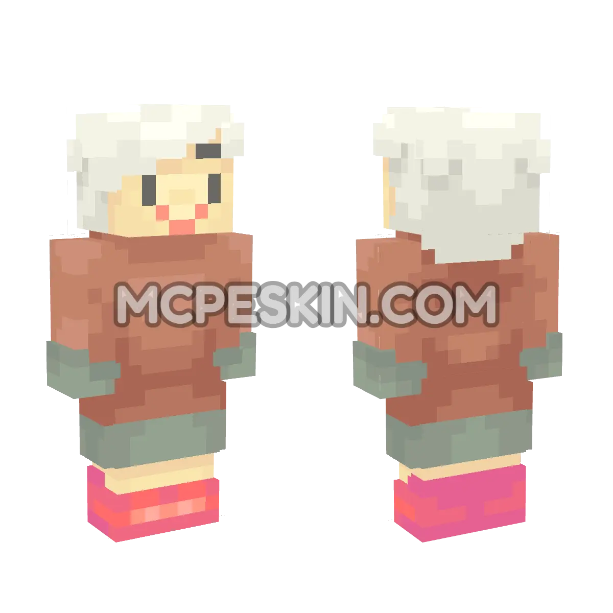 Sam (Octopia) 4D Minecraft Bedrock skin