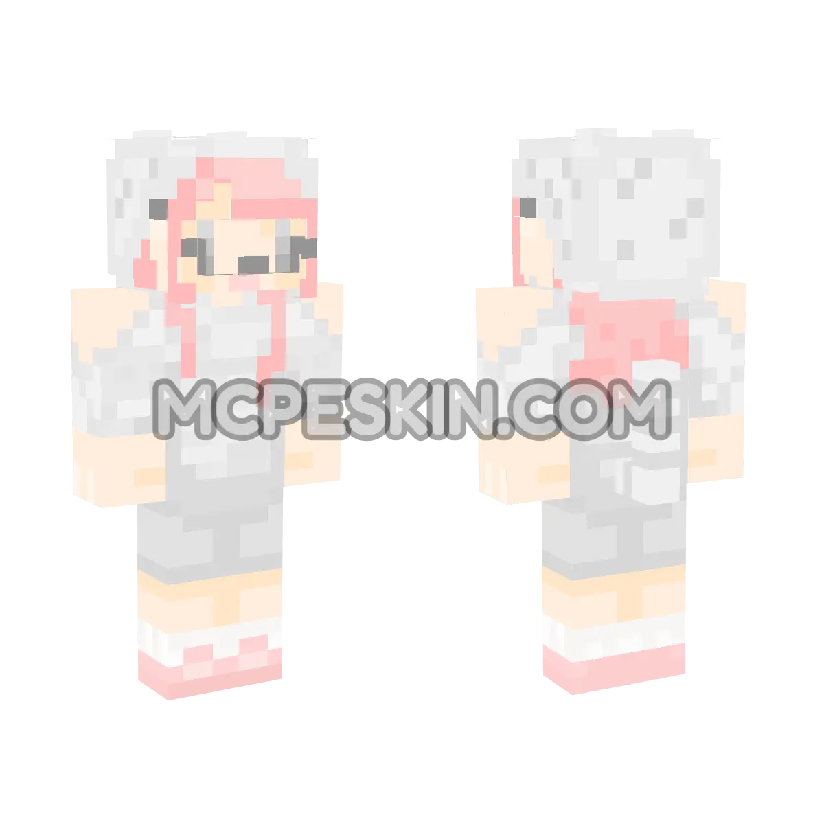Sari 4D Minecraft Bedrock skin