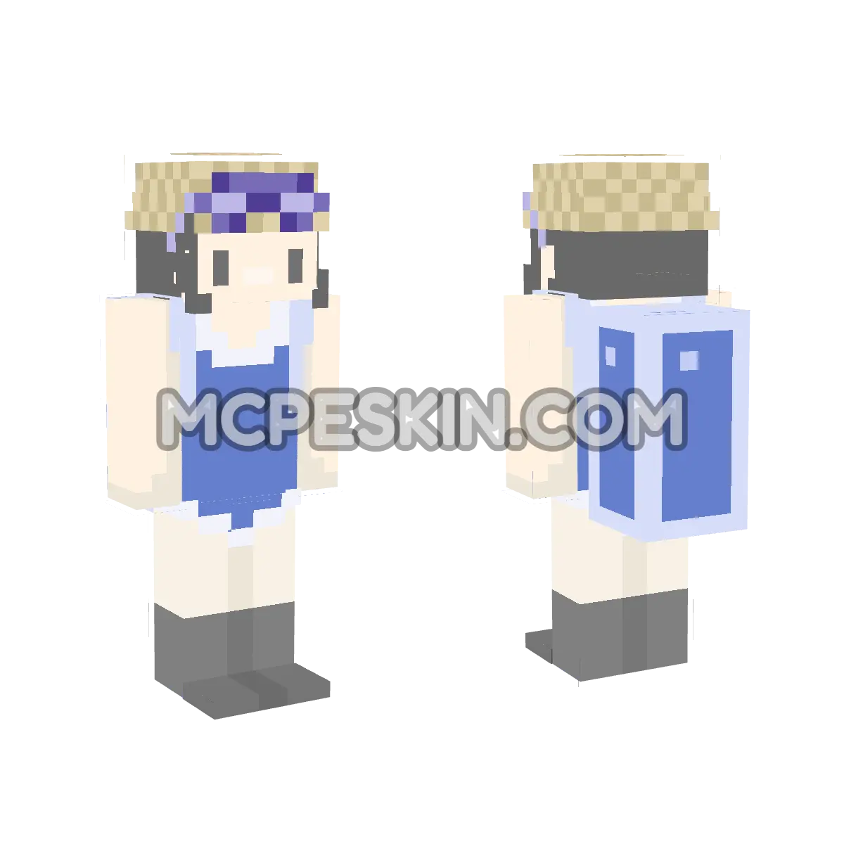 Saya the Diver 4D Minecraft Bedrock skin