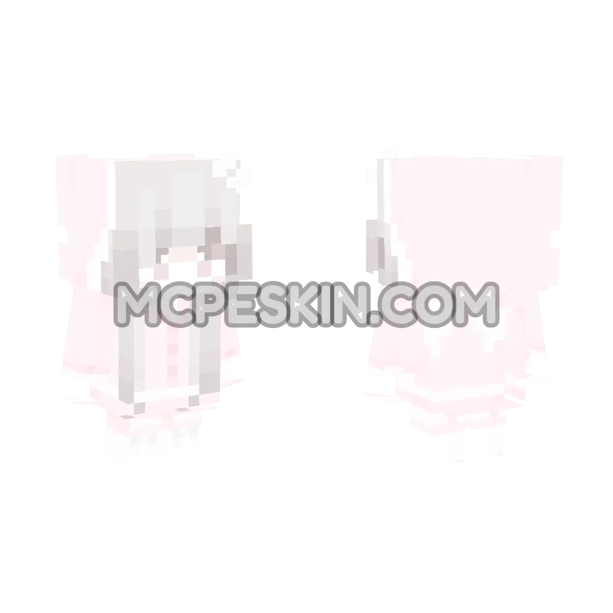 seguidora 4D Minecraft Bedrock skin