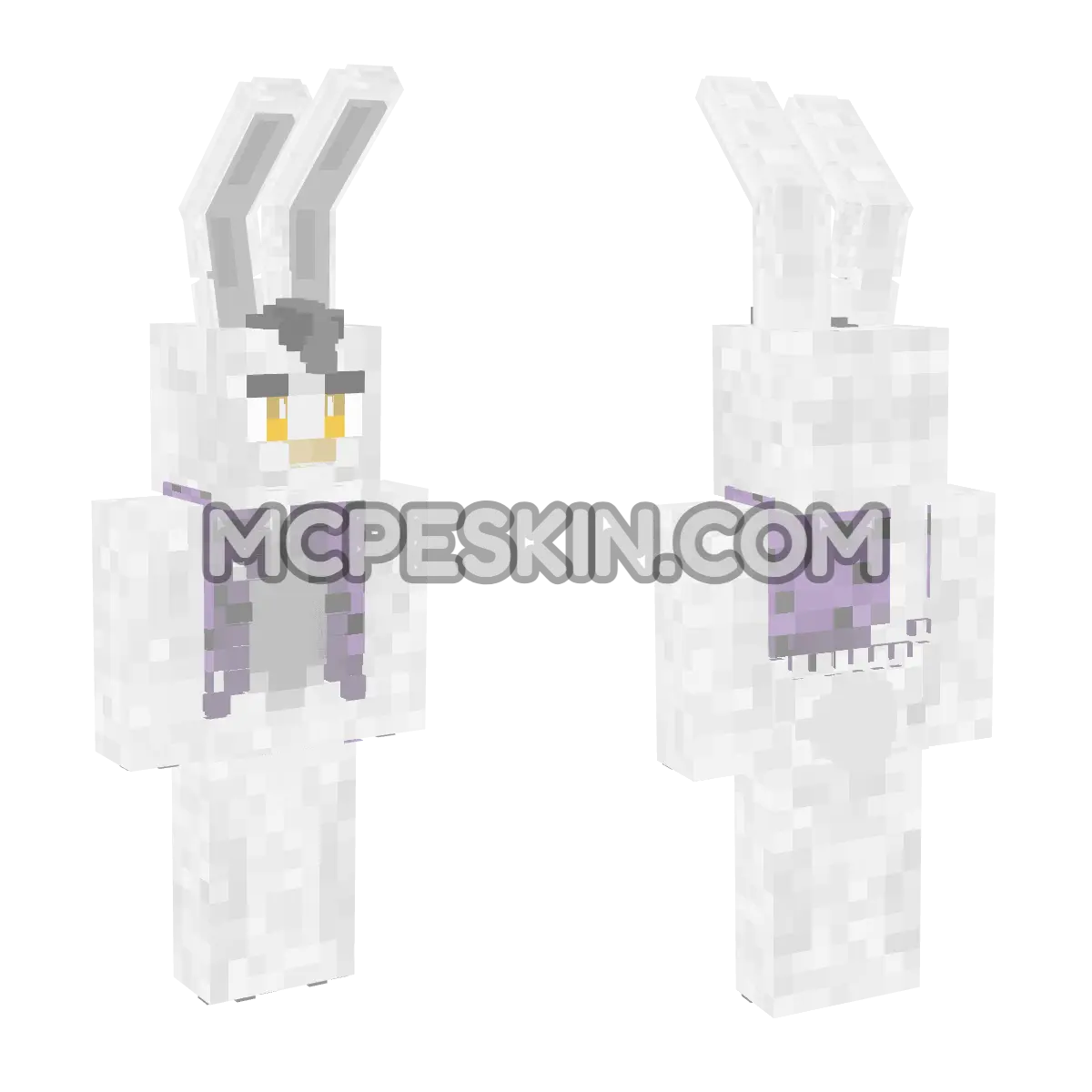Serek The Hare 4D Minecraft Bedrock skin