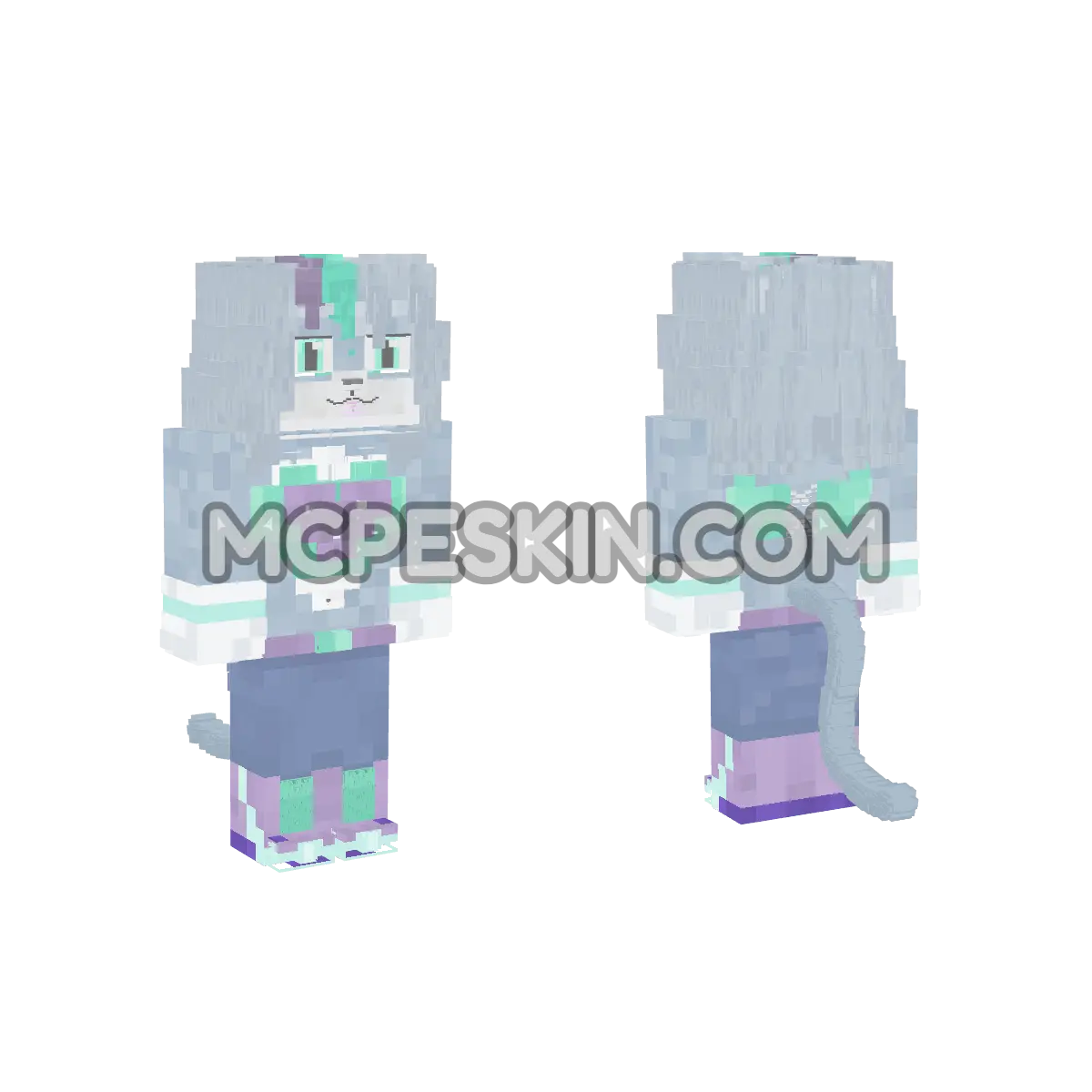 SFM1 4D Minecraft Bedrock skin