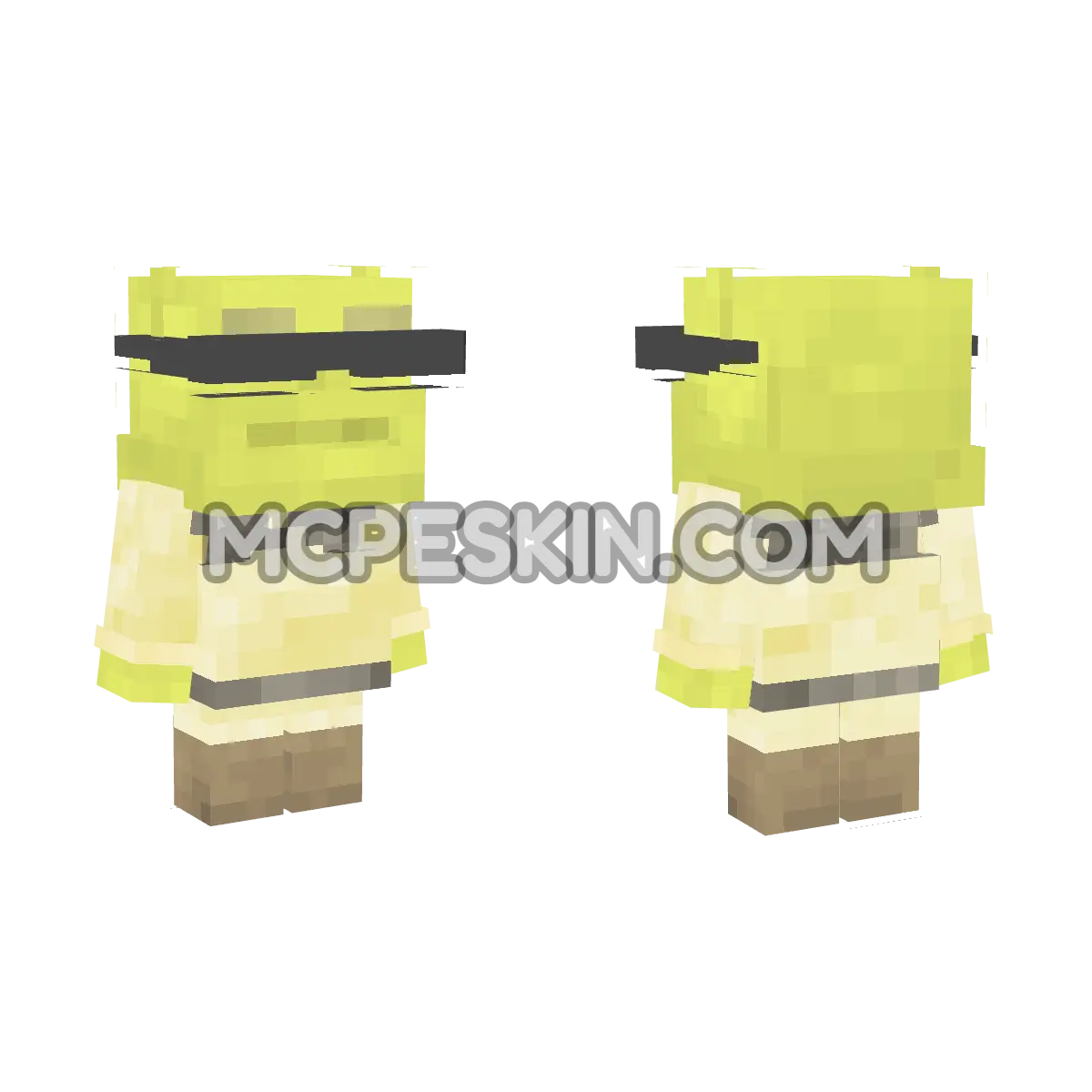 sherk1 4D Minecraft Bedrock skin