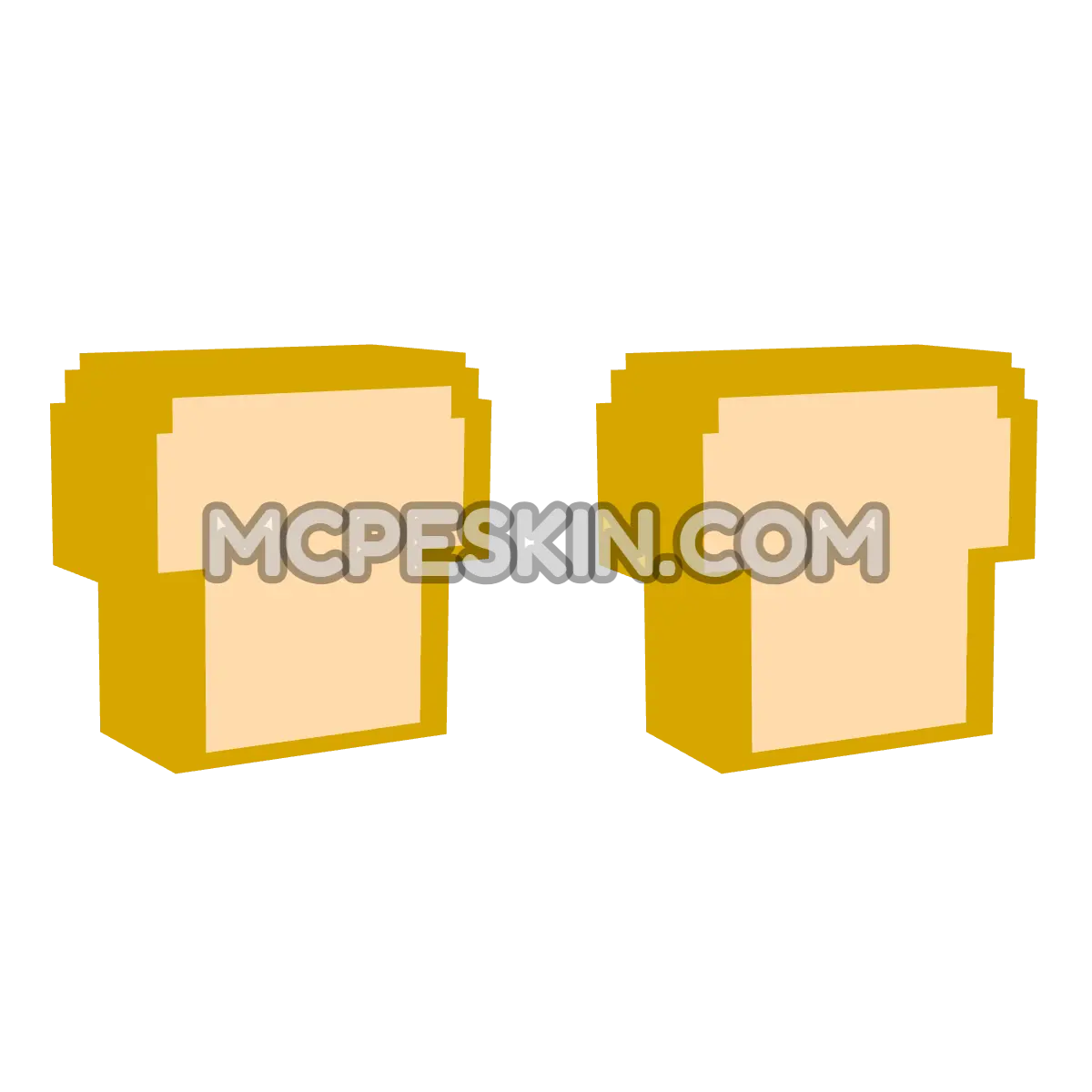 Simple Pan 4D Minecraft Bedrock skin