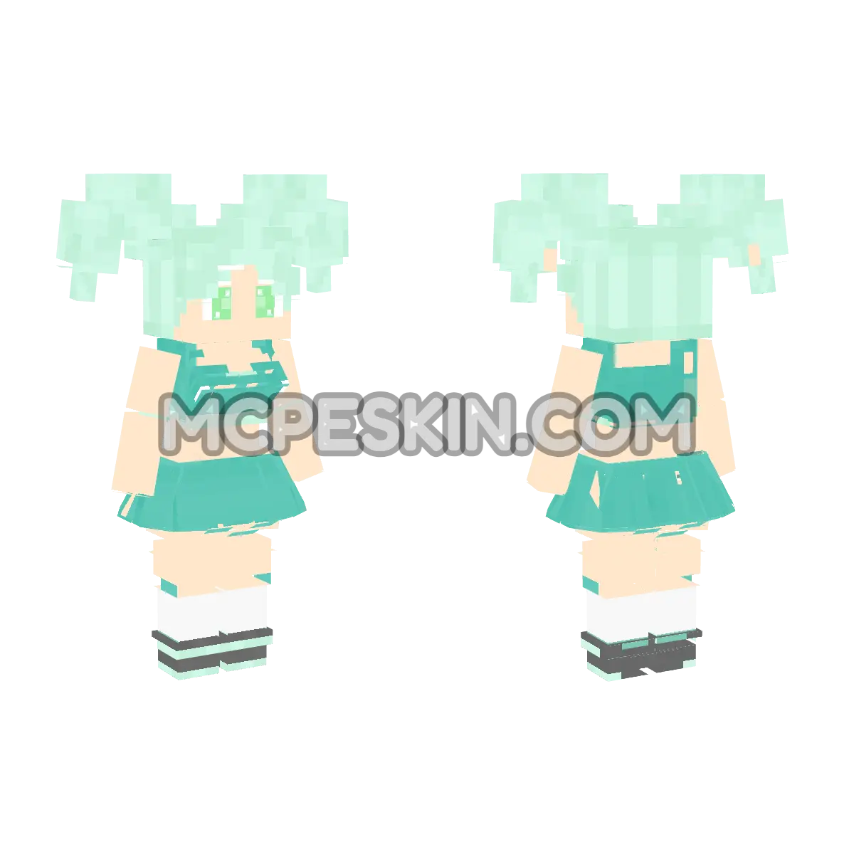 Sirena 01 4D Minecraft Bedrock skin