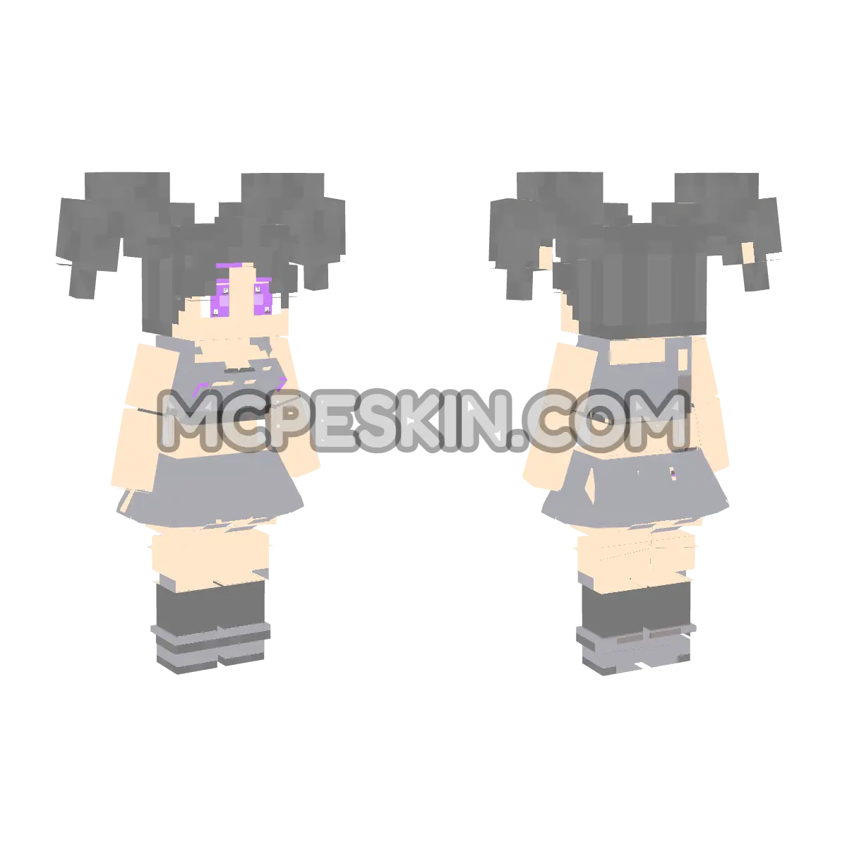 Sirena 03 4D Minecraft Bedrock skin