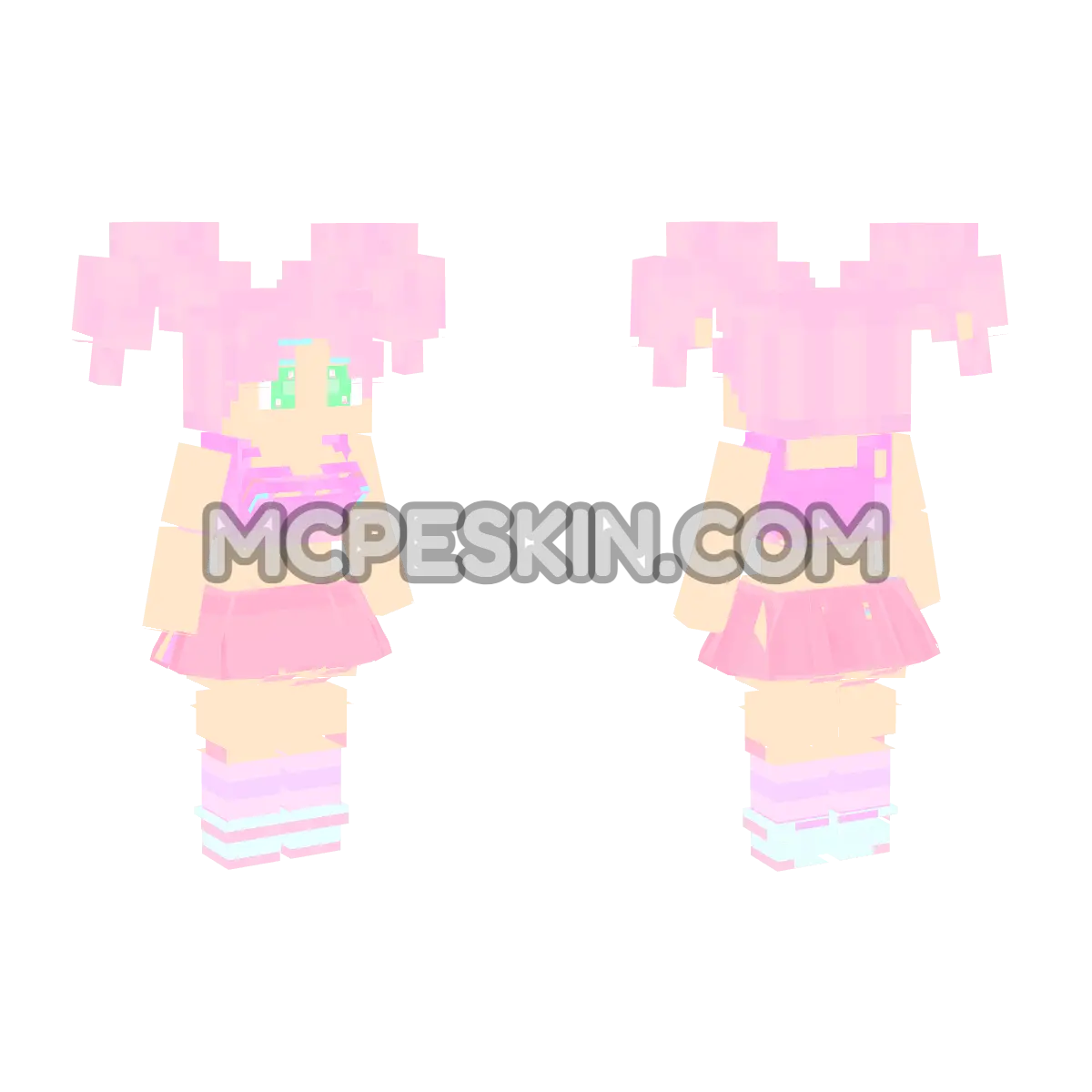 Sirena 08 4D Minecraft Bedrock skin