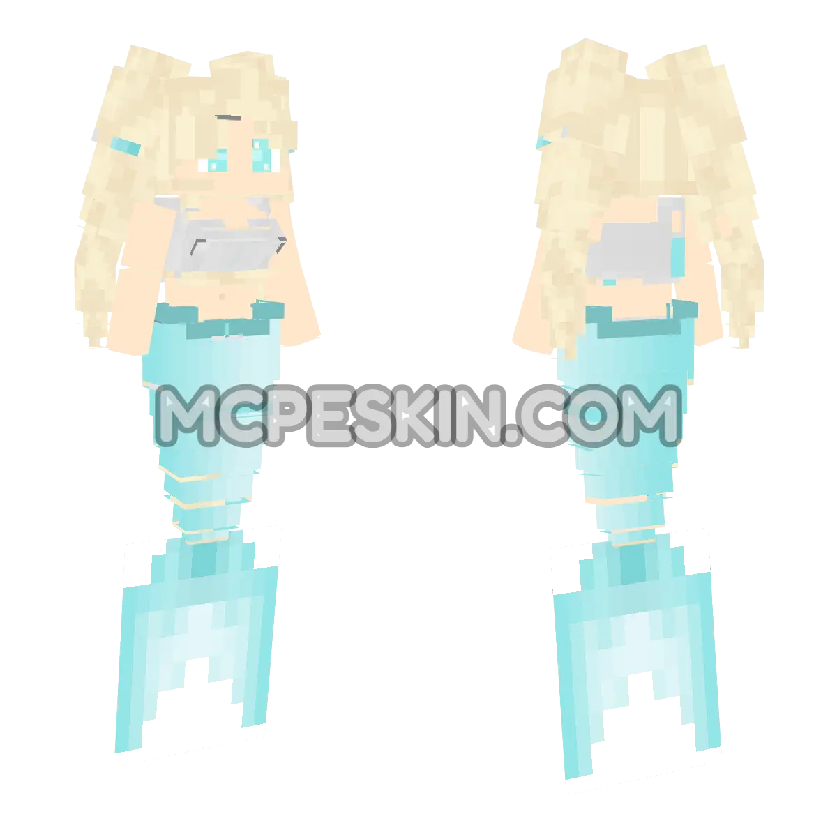 Sirena Peinado1 4D Minecraft Bedrock skin