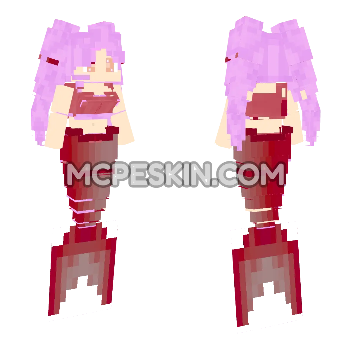 Sirena Peinado5 4D Minecraft Bedrock skin