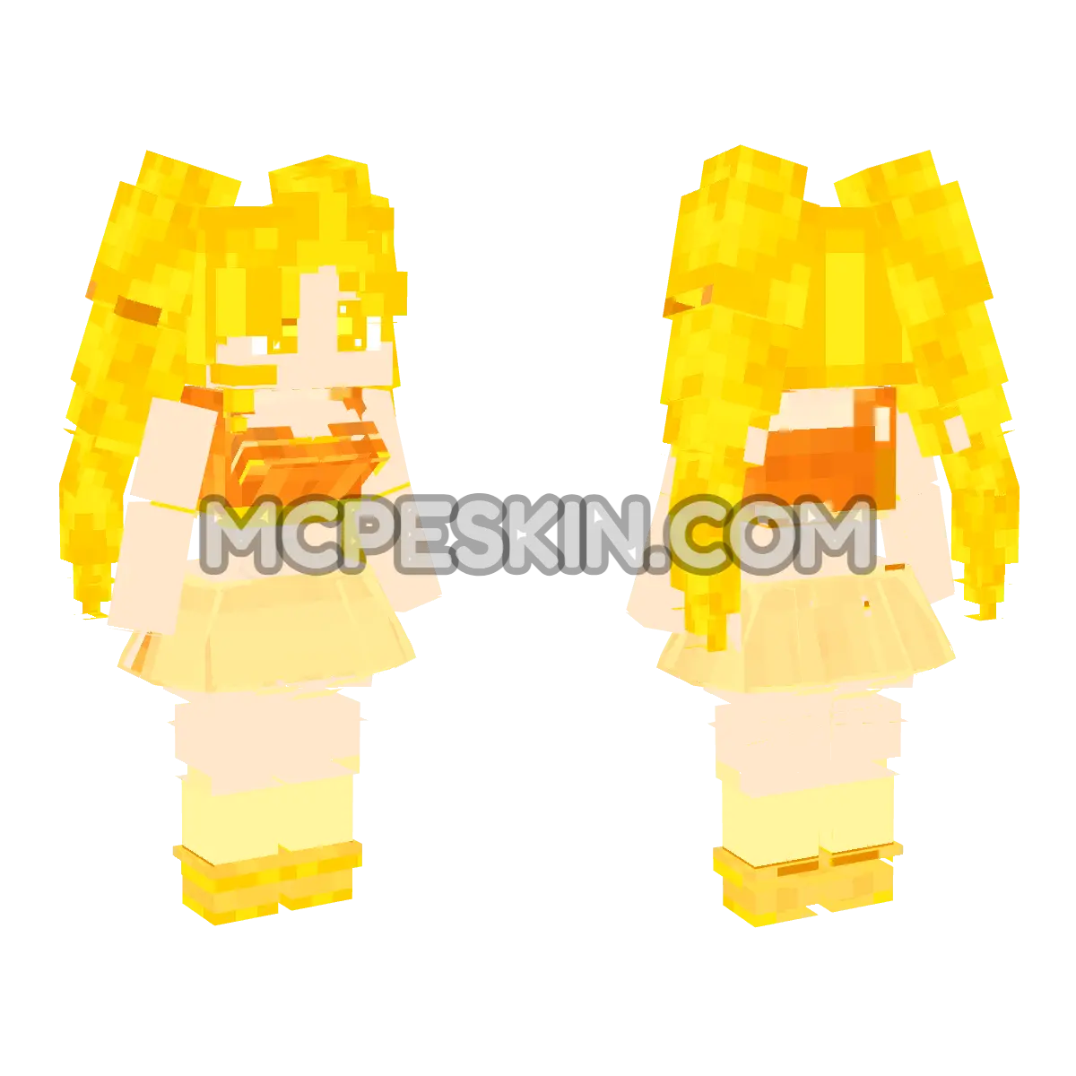 Sirena variant 05 4D Minecraft Bedrock skin