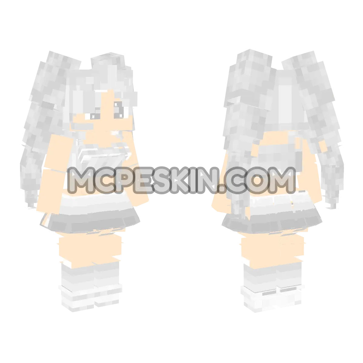 Sirena variant 06 4D Minecraft Bedrock skin