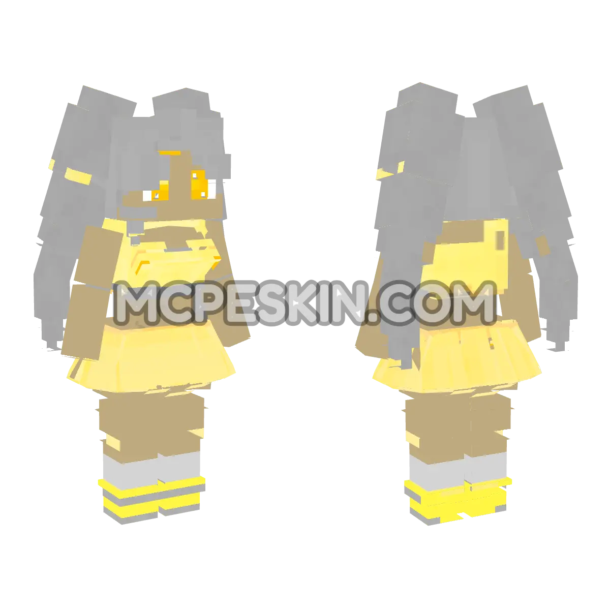 Sirena variant 09 4D Minecraft Bedrock skin
