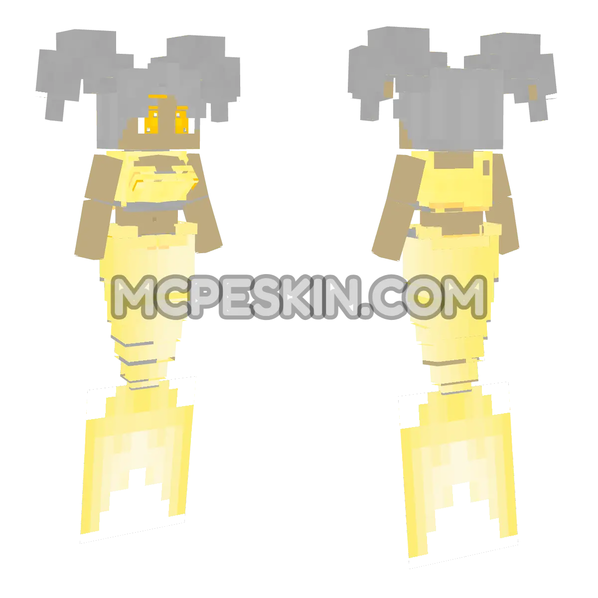 Sirena10 4D Minecraft Bedrock skin