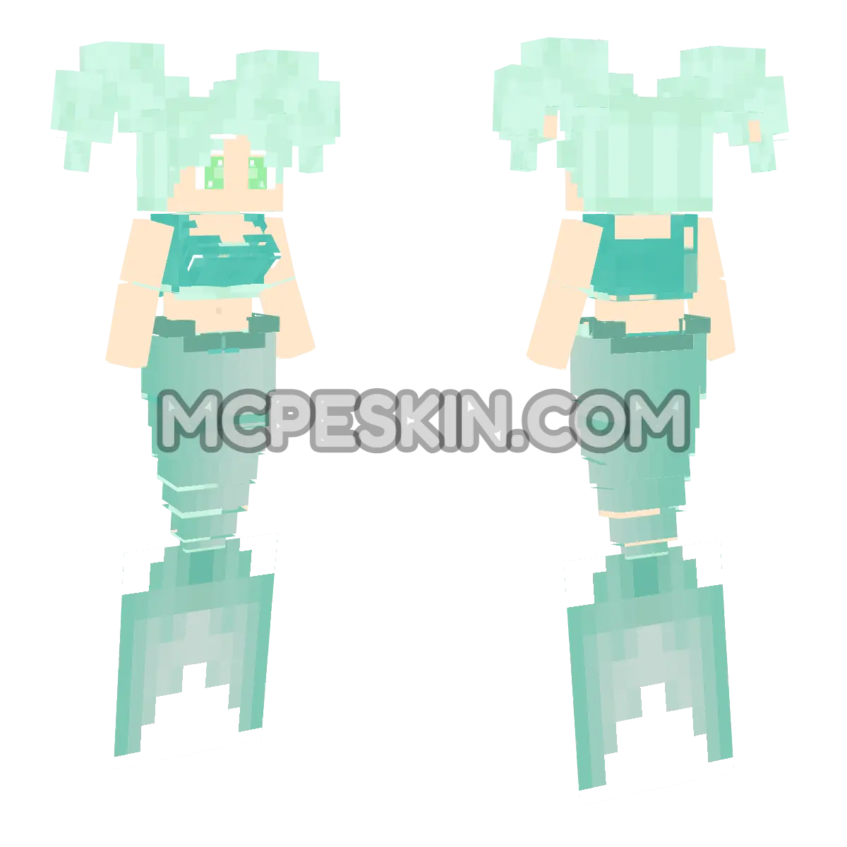 Sirena2 4D Minecraft Bedrock skin