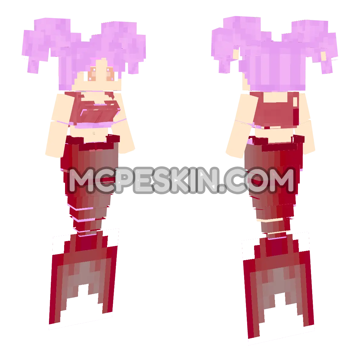 Sirena5 4D Minecraft Bedrock skin
