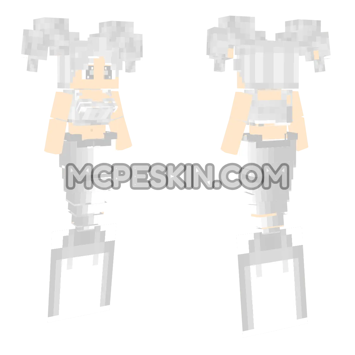 Sirena7 4D Minecraft Bedrock skin