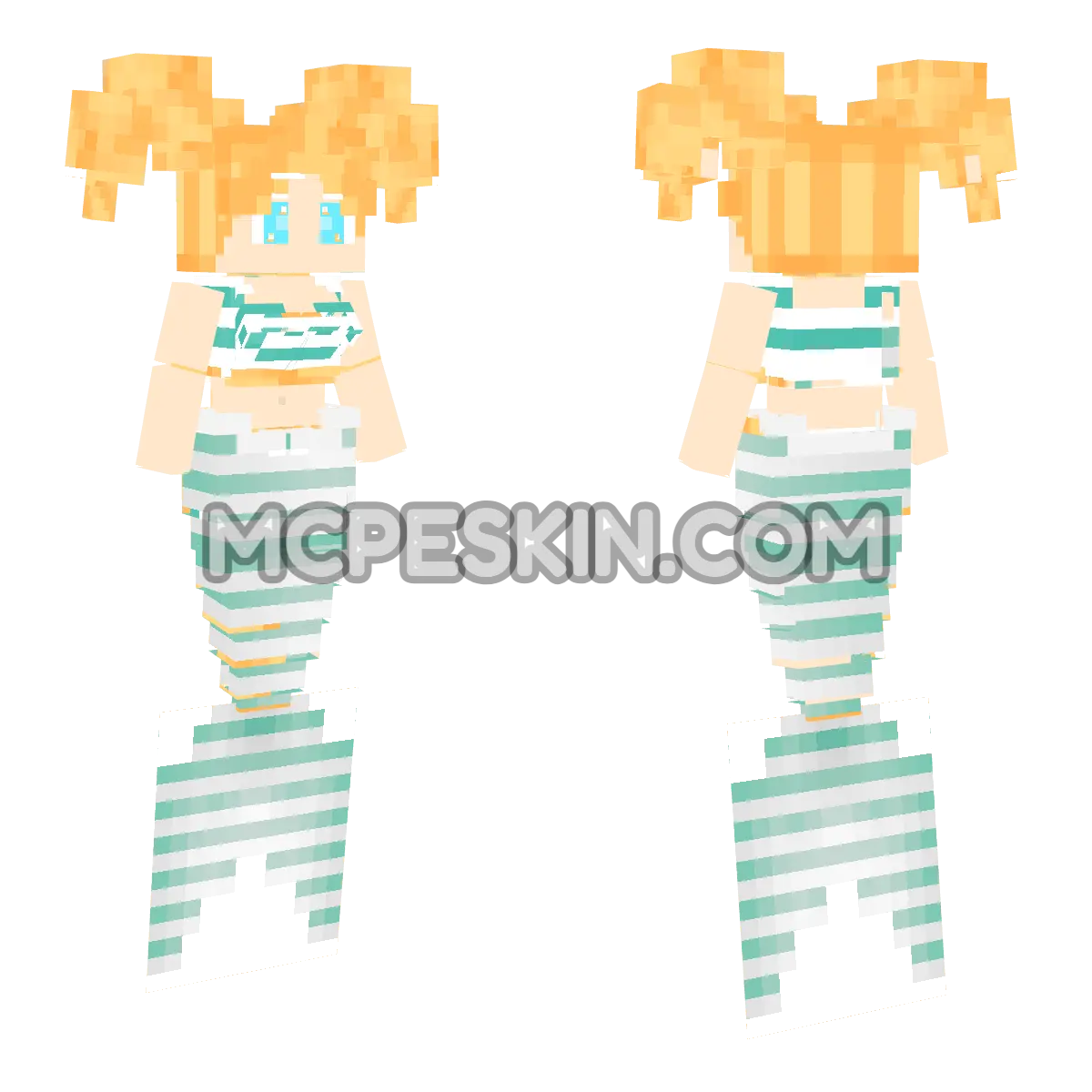 Sirena8 4D Minecraft Bedrock skin