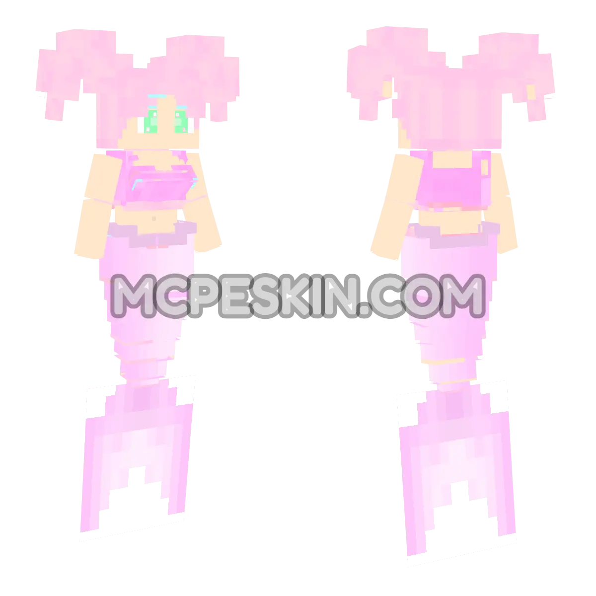 Sirena9 4D Minecraft Bedrock skin