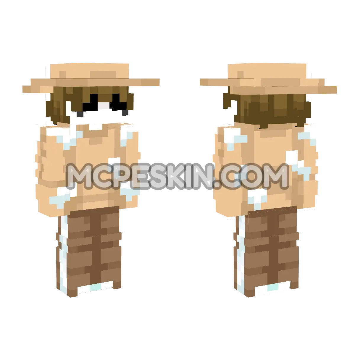 Skin1 4D Minecraft Bedrock skin