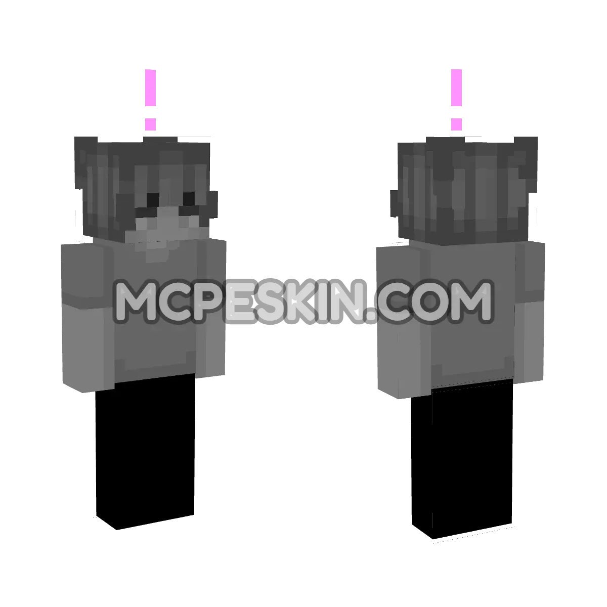skin1 4D Minecraft Bedrock skin