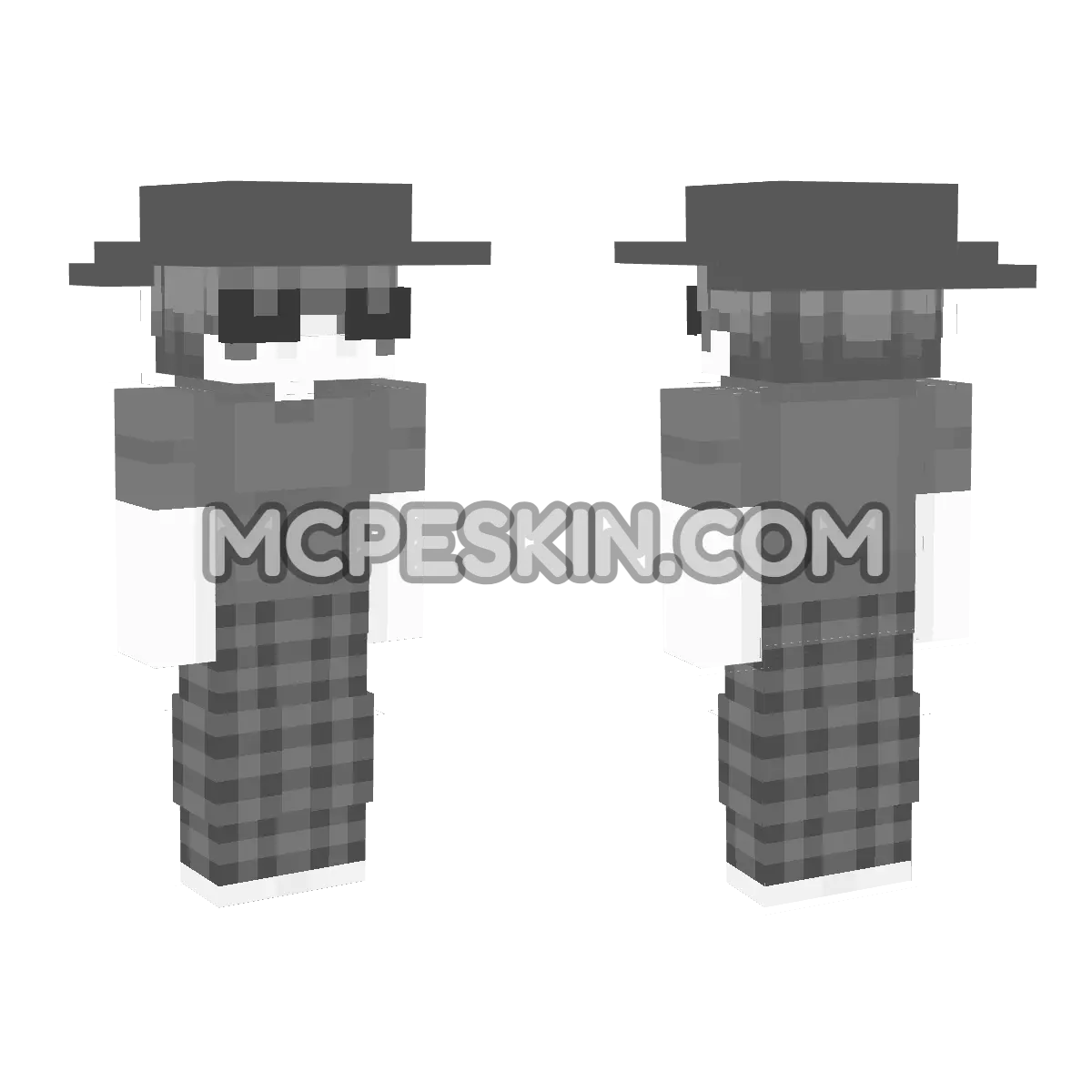 Skin1 4D Minecraft Bedrock skin